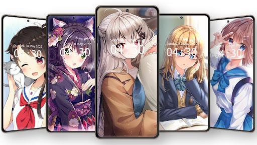 Anime Girl Wallpaper HD - Image screenshot of android app