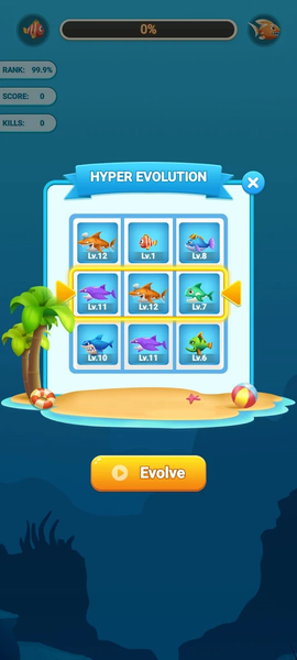 Fish Go Evolution - عکس بازی موبایلی اندروید