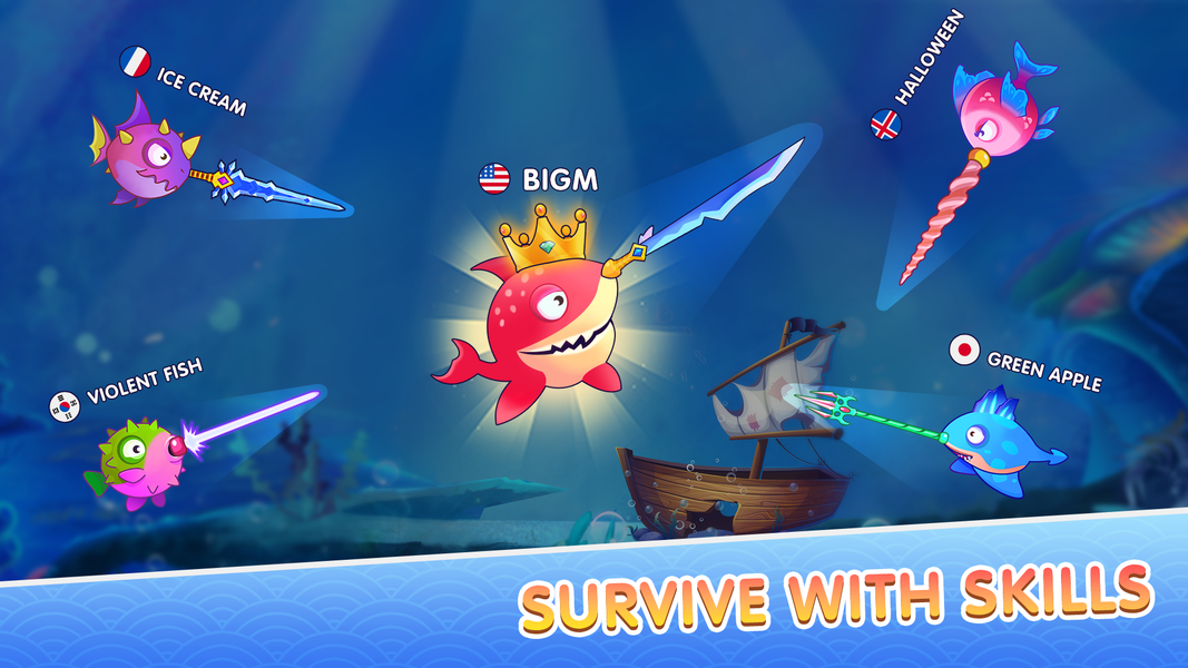 Fish.io - Evolution - عکس بازی موبایلی اندروید