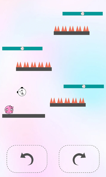 Rolling Jumping Ball - Gameplay image of android game