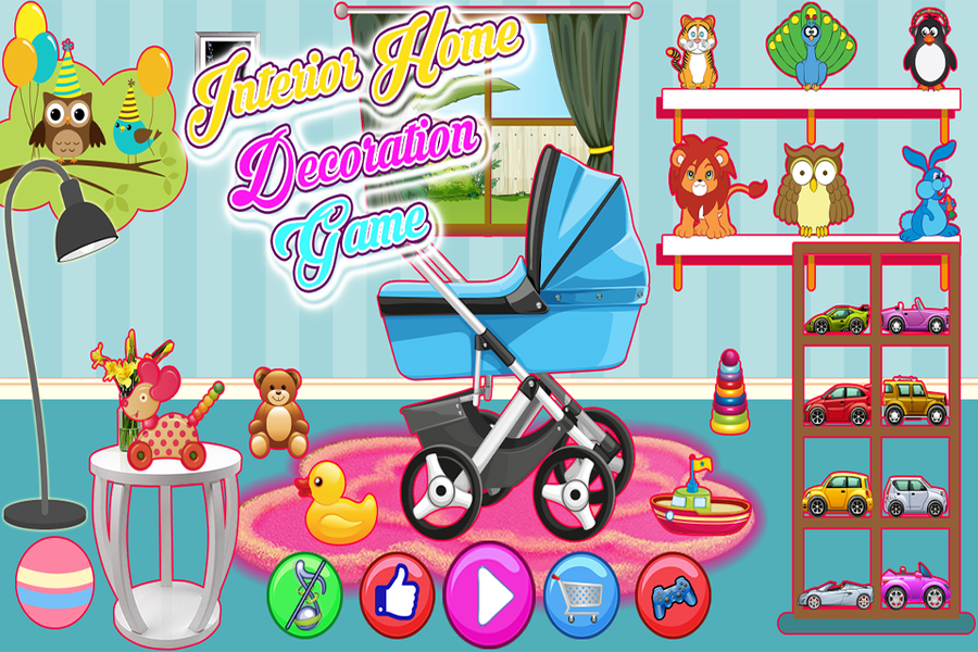 Interior Home Decoration Game - عکس بازی موبایلی اندروید