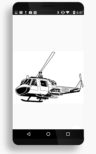 Drawing Helicopter - Image screenshot of android app