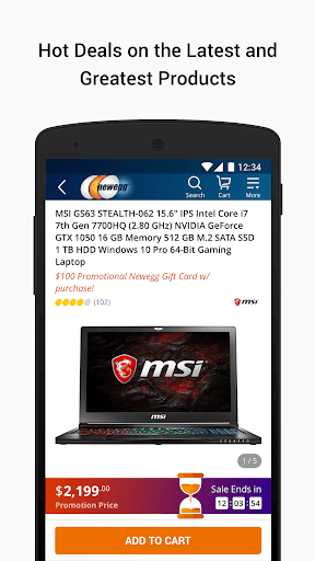 Newegg - Tech Shopping Online - Image screenshot of android app