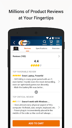 Newegg - Tech Shopping Online - Image screenshot of android app
