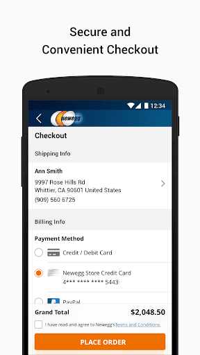 Newegg - Tech Shopping Online - Image screenshot of android app