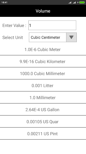 convertor & unit convertor - Image screenshot of android app