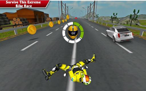 Bike Racing Games: Bike Attack - Gameplay image of android game