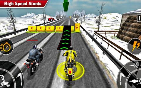 Bike Attack Racing: Bike Games - عکس بازی موبایلی اندروید