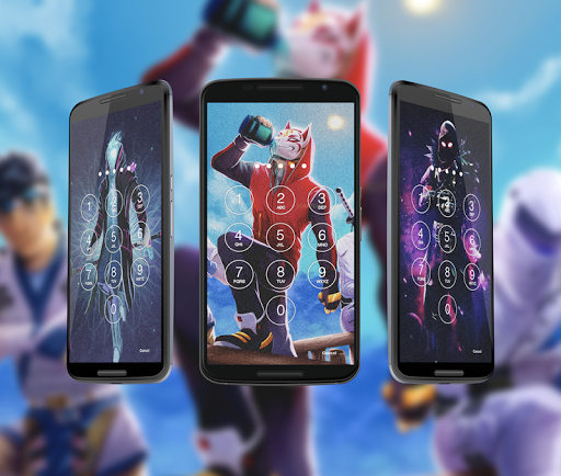 Lock Screen & Wallpapers for Battle Royale fort - Image screenshot of android app