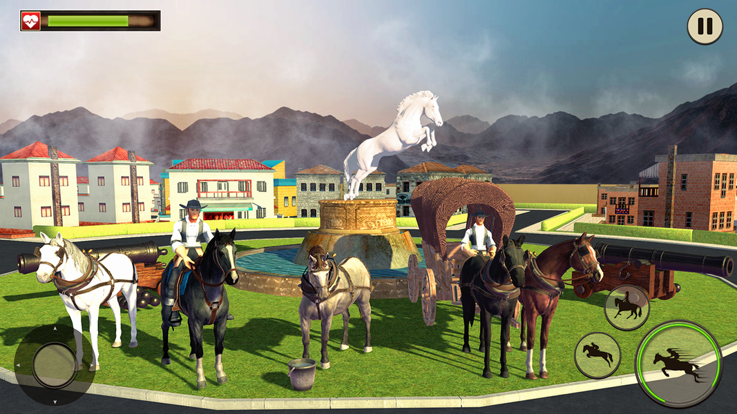 Horse Racing Games Horse Games - Gameplay image of android game
