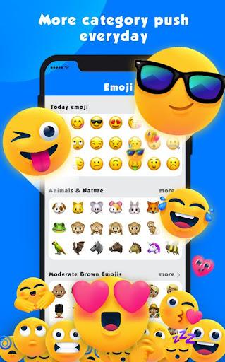 New Emoji 2021 - Wallpaper&GIF&Sticker for FREE - عکس برنامه موبایلی اندروید