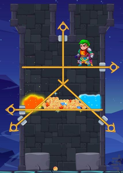 بازی قهرمان نجات - Gameplay image of android game
