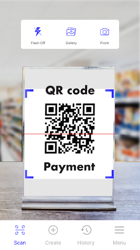 QR Scanner: QR Code Reader - عکس برنامه موبایلی اندروید