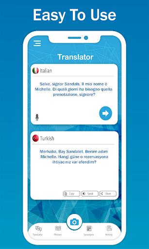 Language Translator Translate Languages & Synonym - عکس برنامه موبایلی اندروید