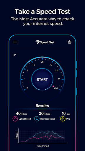 Wifi Speed Test: Speed Test - عکس برنامه موبایلی اندروید