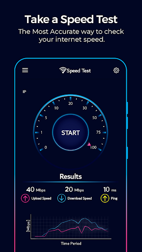 Wifi Speed Test: Speed Test - Image screenshot of android app