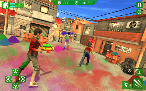 Happy Holi 2020 - Indian Holi Festival Games - Gameplay image of android game