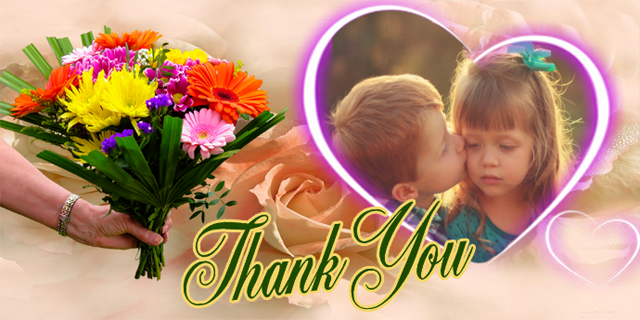 Thank You Photo Frame - ThankY - عکس برنامه موبایلی اندروید