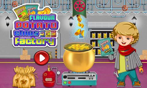 Potato Chips Factory Games - Delicious Food Maker - عکس بازی موبایلی اندروید