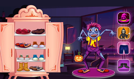 Pretend Play Halloween Party: Haunted Ghost Town - عکس بازی موبایلی اندروید