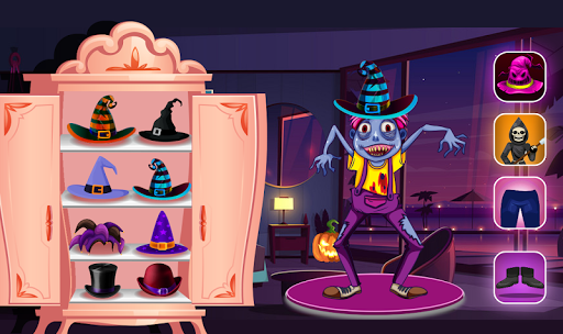Pretend Play Halloween Party: Haunted Ghost Town - عکس بازی موبایلی اندروید