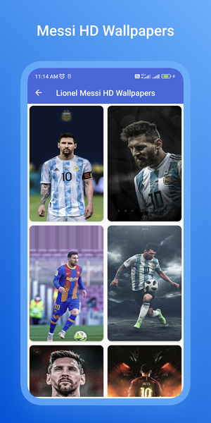 Ronaldo Messi Fake Video Call - Image screenshot of android app