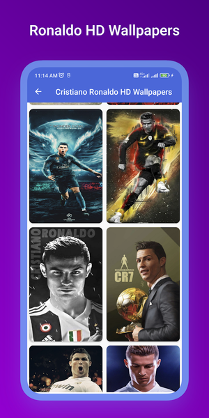 Ronaldo Messi Fake Video Call - Image screenshot of android app