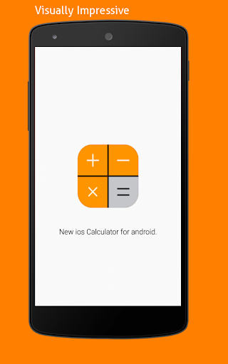 Calculator for iOS - Image screenshot of android app