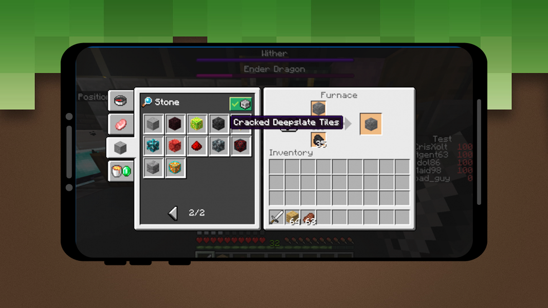 Java UI for Minecraft - Image screenshot of android app