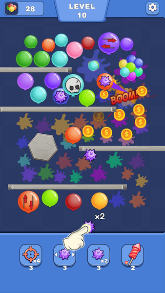 Shoot Balloon : Spike Bounce - عکس بازی موبایلی اندروید