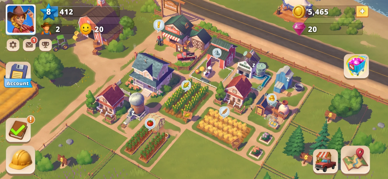 Big Farm Homestead - Gameplay image of android game