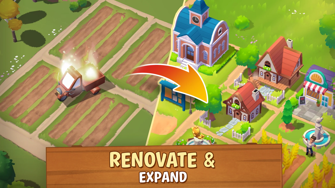 Sunshine Island Adventure Farm - Gameplay image of android game