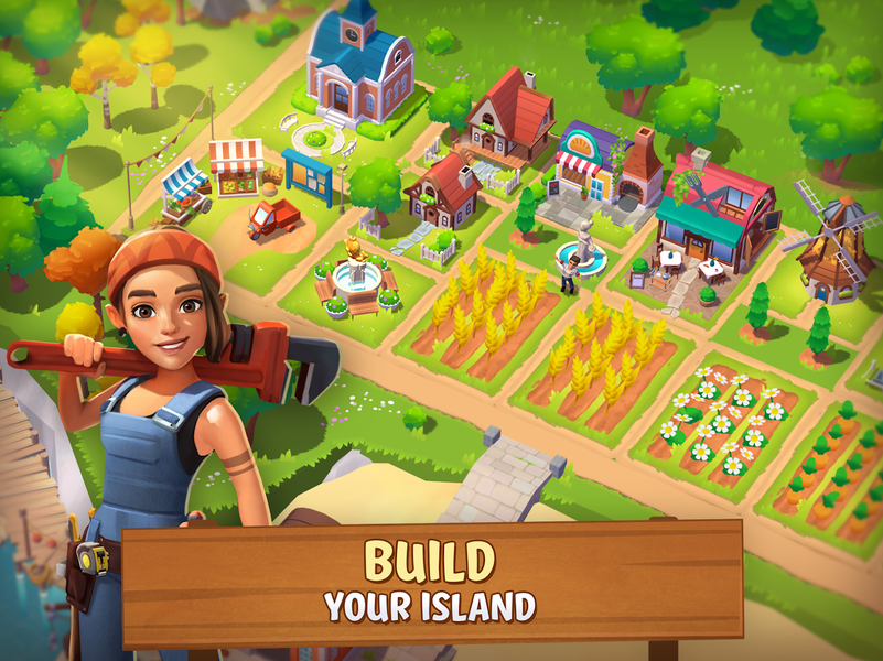Sunshine Island : Farming Game - عکس بازی موبایلی اندروید