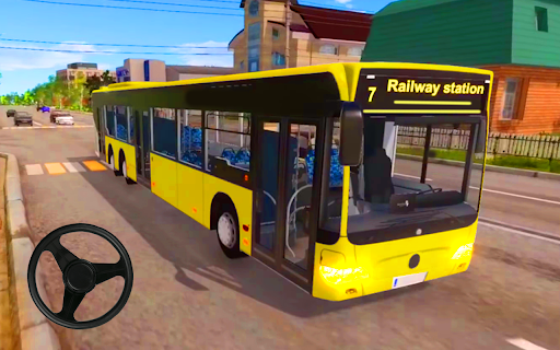 Offroad Bus Drive: Bus Game ۳D - عکس بازی موبایلی اندروید