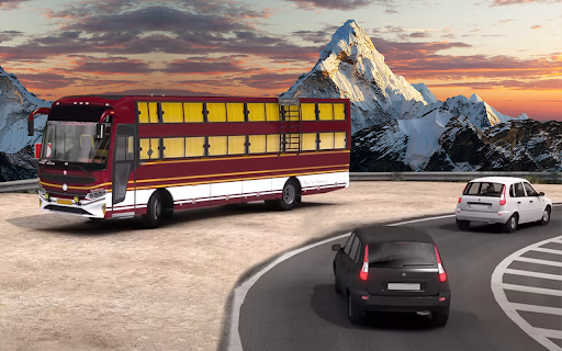 Offroad Bus Drive: Bus Game ۳D - عکس بازی موبایلی اندروید