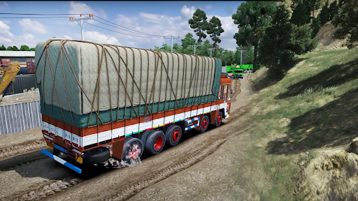 Indian Cargo Truck Driving 3D - عکس بازی موبایلی اندروید