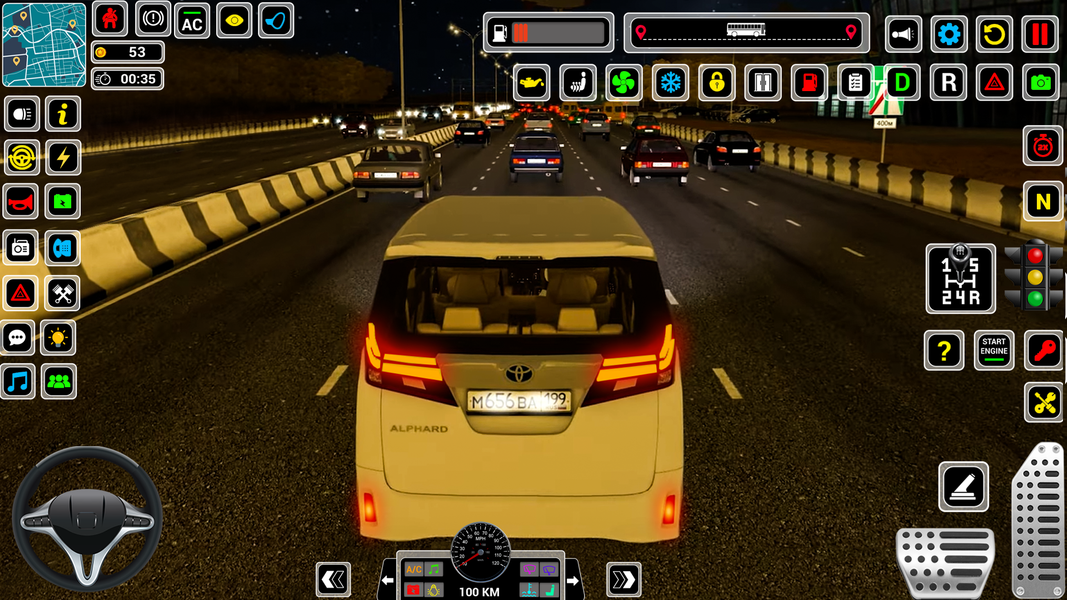 Car Driving Games : City Car - Gameplay image of android game