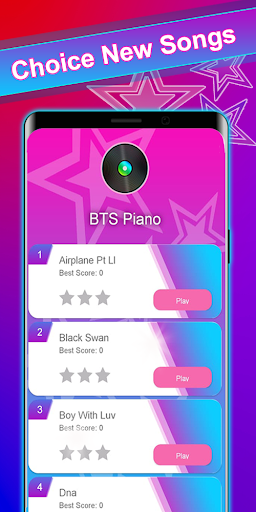 Savage Love BTS Piano Tiles - Gameplay image of android game