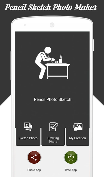 Pencil Sketch Photo Effect - عکس برنامه موبایلی اندروید