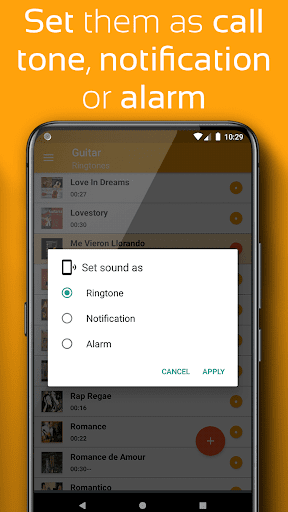 Guitar Ringtones - Image screenshot of android app