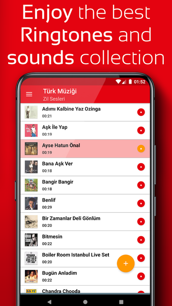 Turkish Ringtones - عکس برنامه موبایلی اندروید