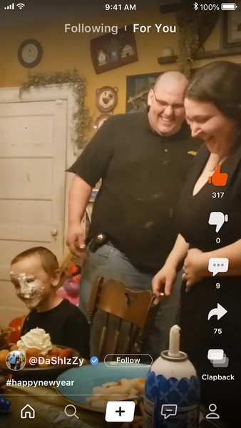 Clapper: Video, Live, Chat - Image screenshot of android app