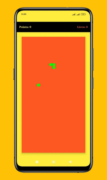 Snake - Gameplay image of android game