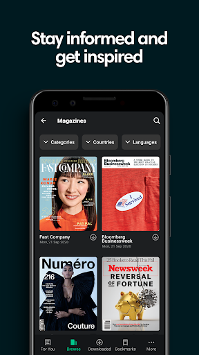 PressReader: News & Magazines - عکس برنامه موبایلی اندروید