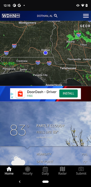 WDHN Wiregrass Weather - عکس برنامه موبایلی اندروید