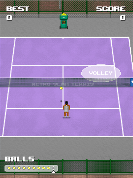 Retro Slam Tennis - عکس بازی موبایلی اندروید