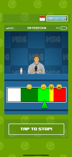 Retro Slam Tennis - عکس بازی موبایلی اندروید