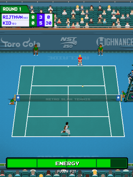 Retro Slam Tennis - عکس بازی موبایلی اندروید