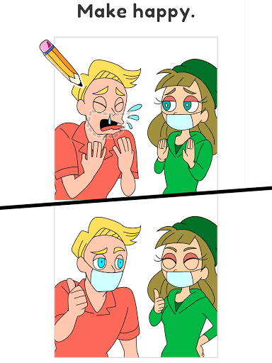 Draw Happy School:drawing apps - Gameplay image of android game