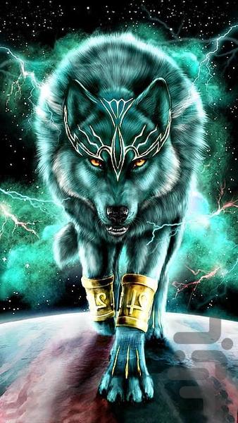 تصویر زمینه گرگ ~ wolf wallpaper - عکس برنامه موبایلی اندروید